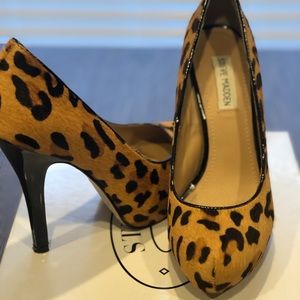 Steve Madden Real Pony Fur Shoes